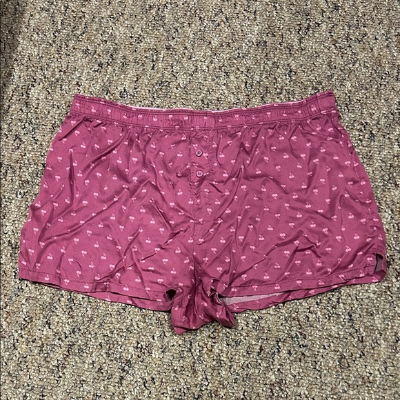 Victoria's Secret Pink Patterned Pajama Shorts - Picture 1 of 4